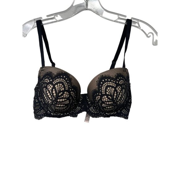 Victoria’s Secret Lined Demi Dream Angels Lace Bra Size 32DD - Picture 1 of 5